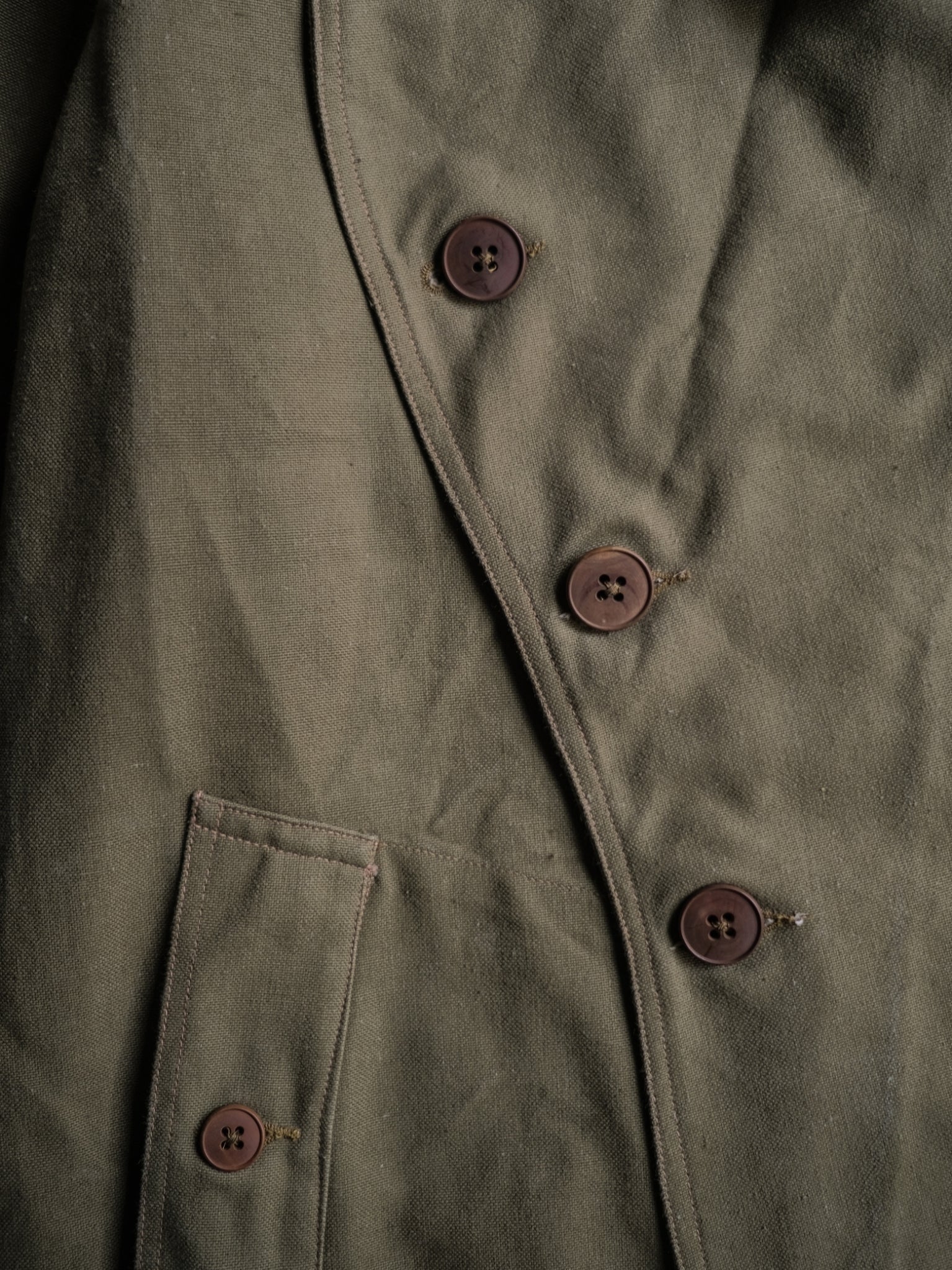 1940-1950’s French Army M38 Motor-rider Jacket 2nd Pattern / 法國陸軍 M38 機車騎士夾克第二版 中期型
