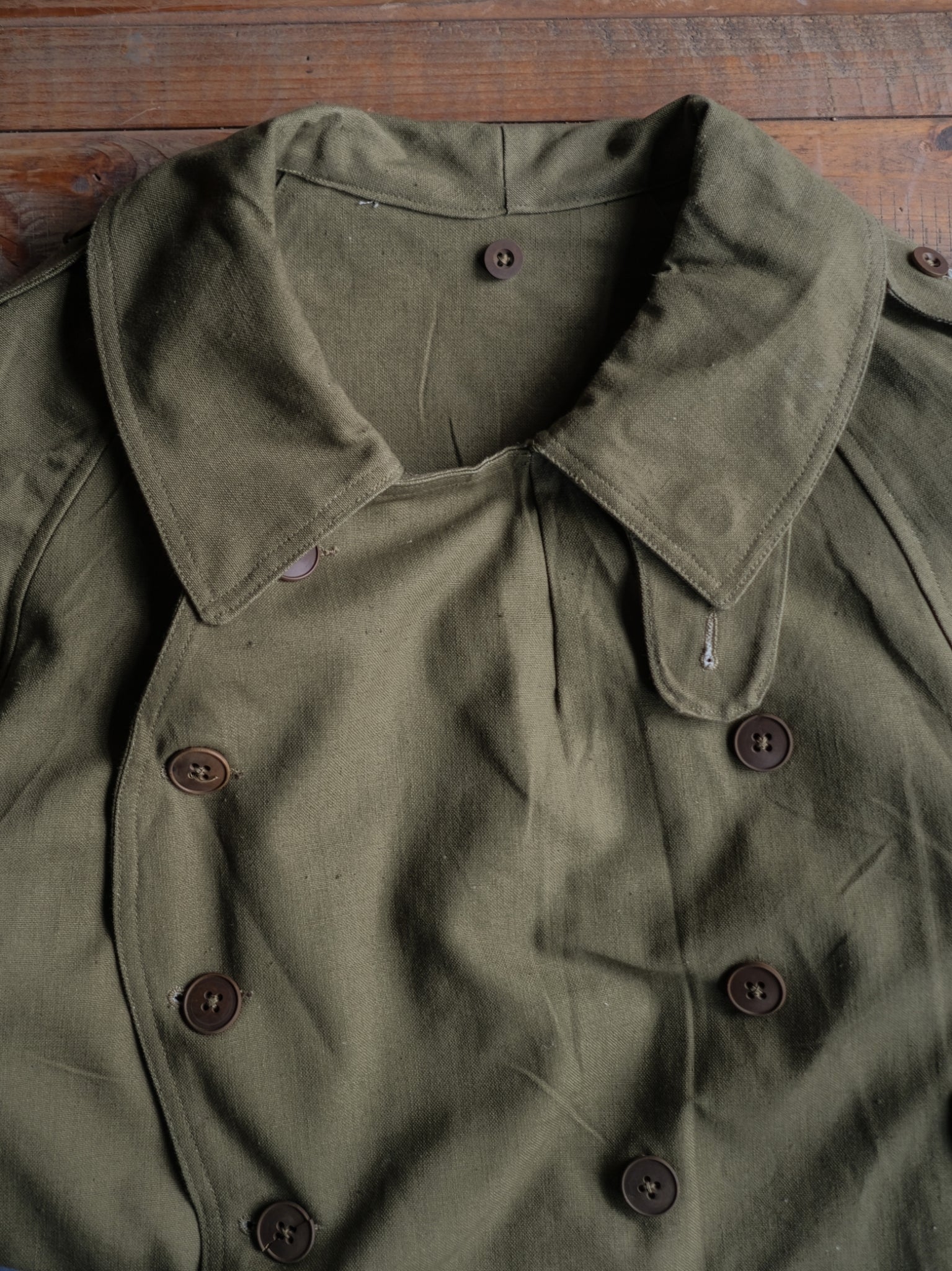1940-1950’s French Army M38 Motor-rider Jacket 2nd Pattern / 法國陸軍 M38 機車騎士夾克第二版 中期型（Dead Stock with Tag）