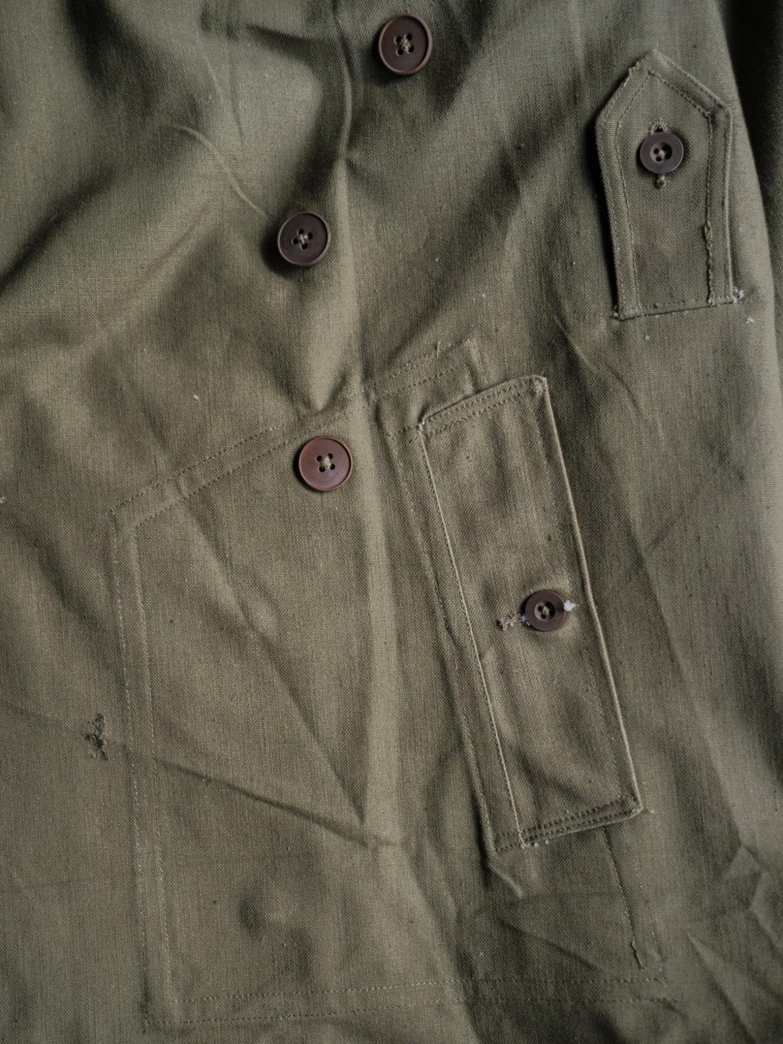 1940-1950’s French Army M38 Motor-rider Jacket 2nd Pattern / 法國陸軍 M38 機車騎士夾克第二版 中期型（Dead Stock with Tag）