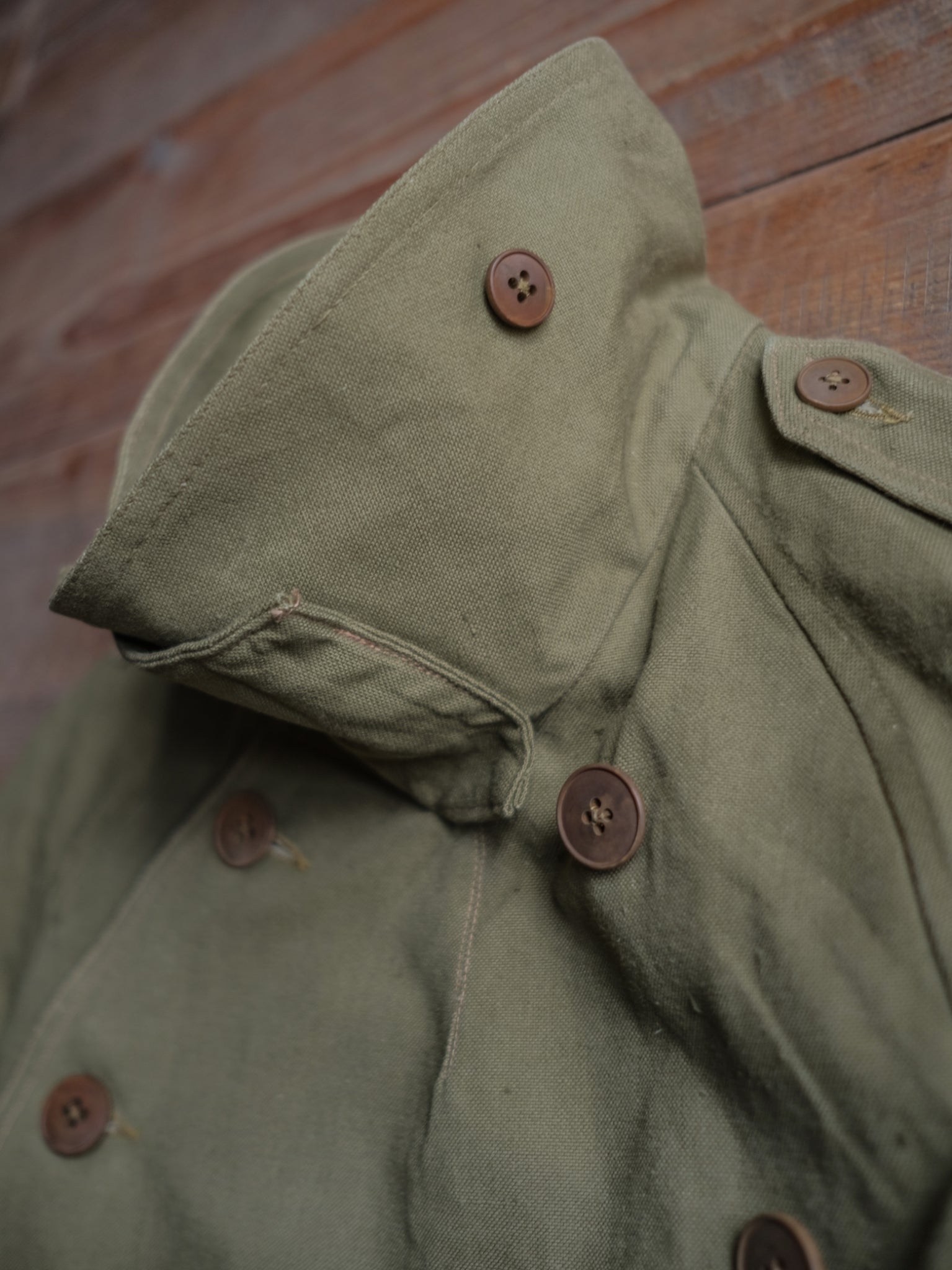 1950's French Army M38 Motor-rider Jacket 2nd Pattern "RF" Stencil / French Army M38 Motor-rider Jacket 2nd Pattern "RF" Stencil
