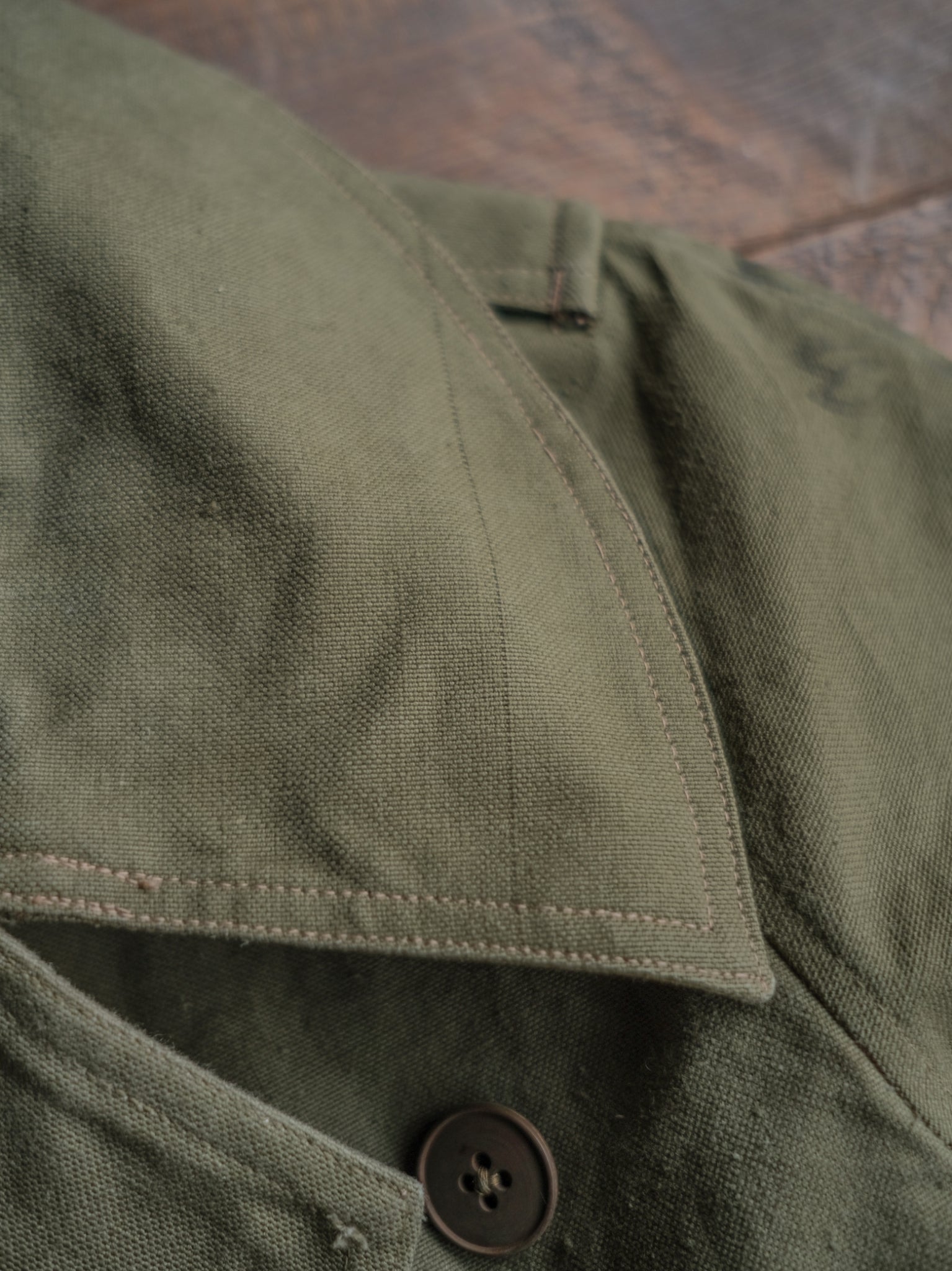 1950's French Army M38 Motor-rider Jacket 2nd Pattern "RF" Stencil / French Army M38 Motor-rider Jacket 2nd Pattern "RF" Stencil