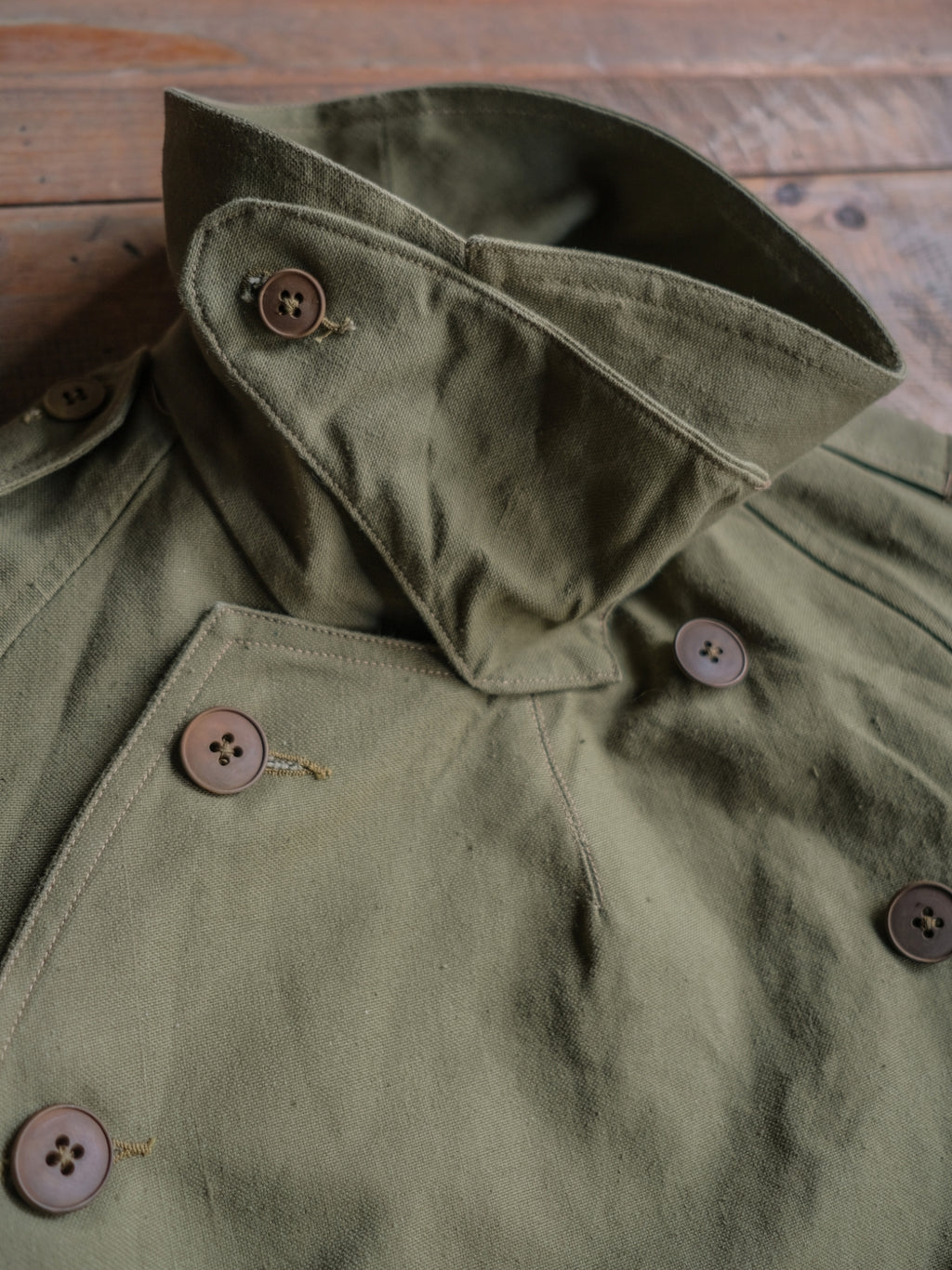 1950's French Army M38 Motor-rider Jacket 2nd Pattern "RF" Stencil / French Army M38 Motor-rider Jacket 2nd Pattern "RF" Stencil