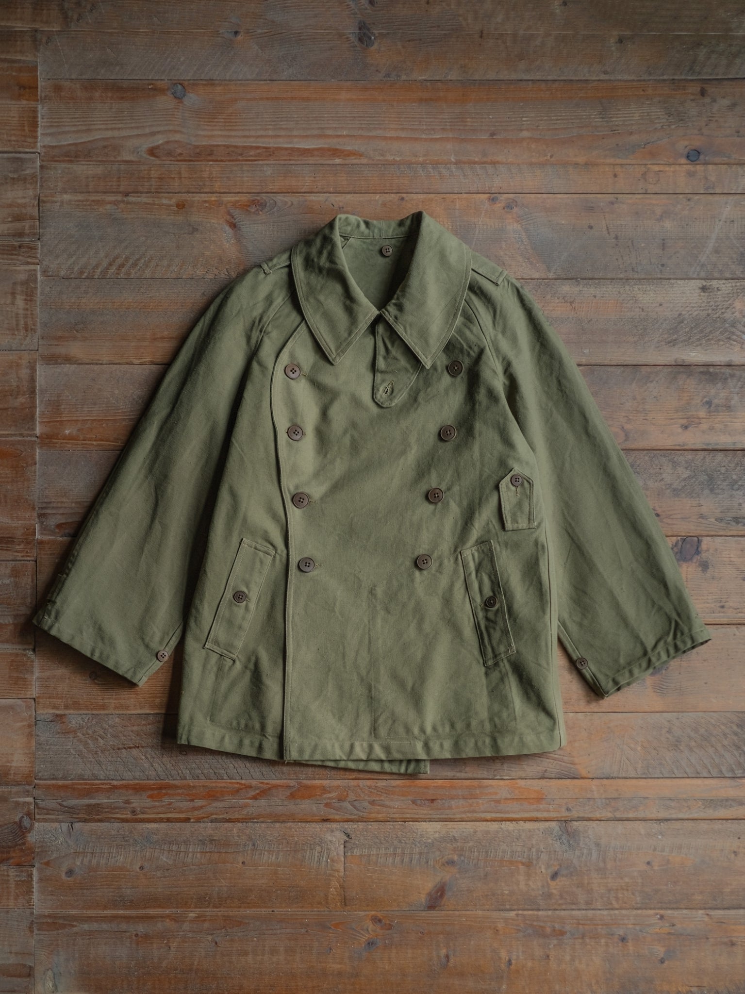 1950's French Army M38 Motor-rider Jacket 2nd Pattern "RF" Stencil / French Army M38 Motor-rider Jacket 2nd Pattern "RF" Stencil