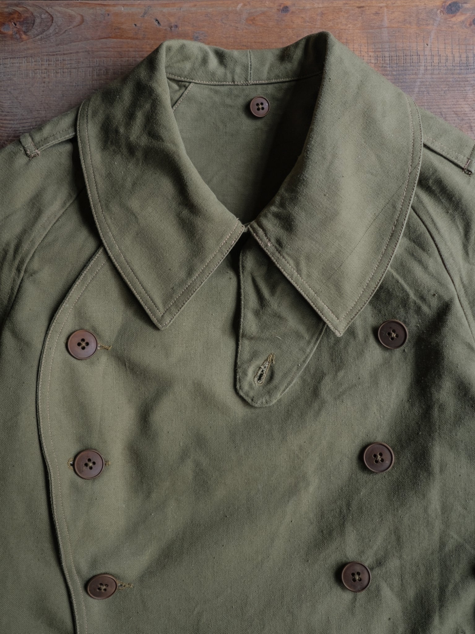 1950's French Army M38 Motor-rider Jacket 2nd Pattern "RF" Stencil / French Army M38 Motor-rider Jacket 2nd Pattern "RF" Stencil