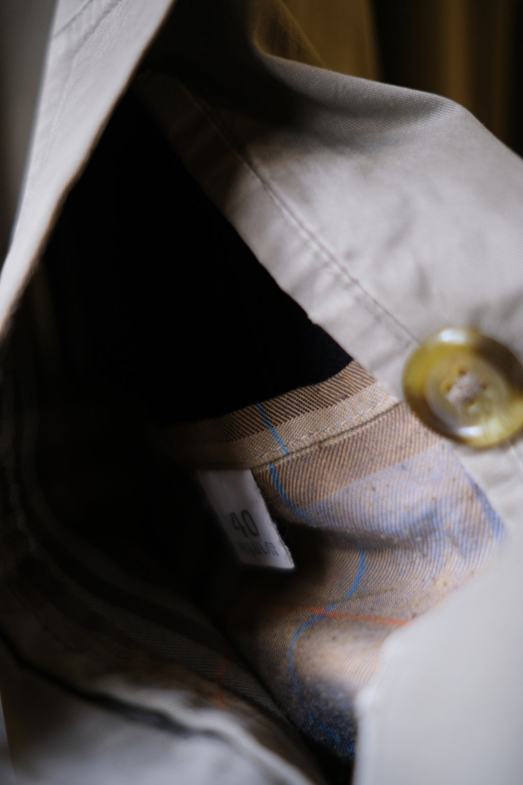1980's Burberry Coat for Man Burberrys / Men's wool coat 