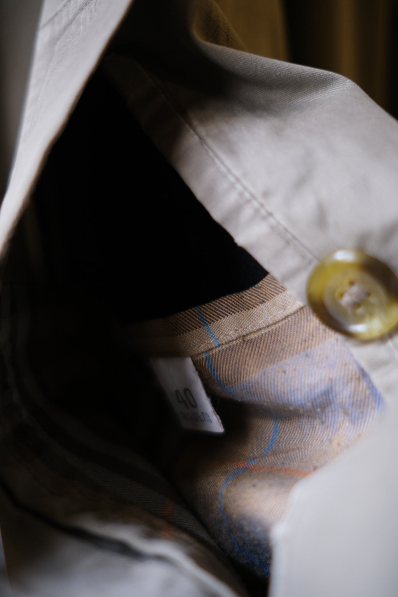 1980's Burberry Coat for Man Burberrys / Men's wool coat 