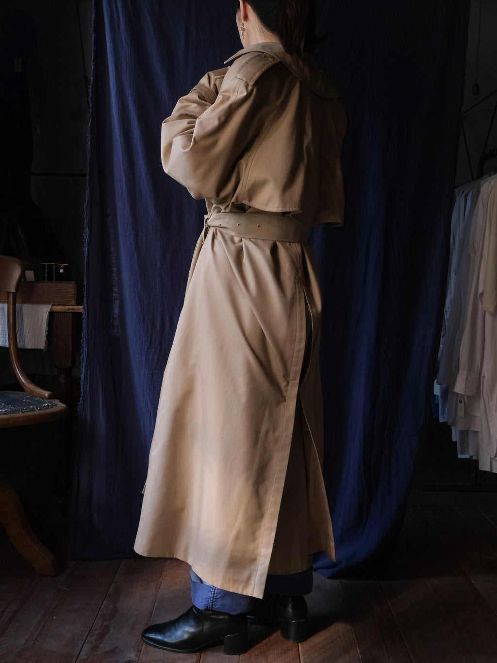 1990's Burberry Women's W-Trench Coat Burberrys / 女性風衣