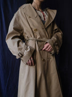 1990's Burberry Women's W-Trench Coat Burberrys / 女性風衣