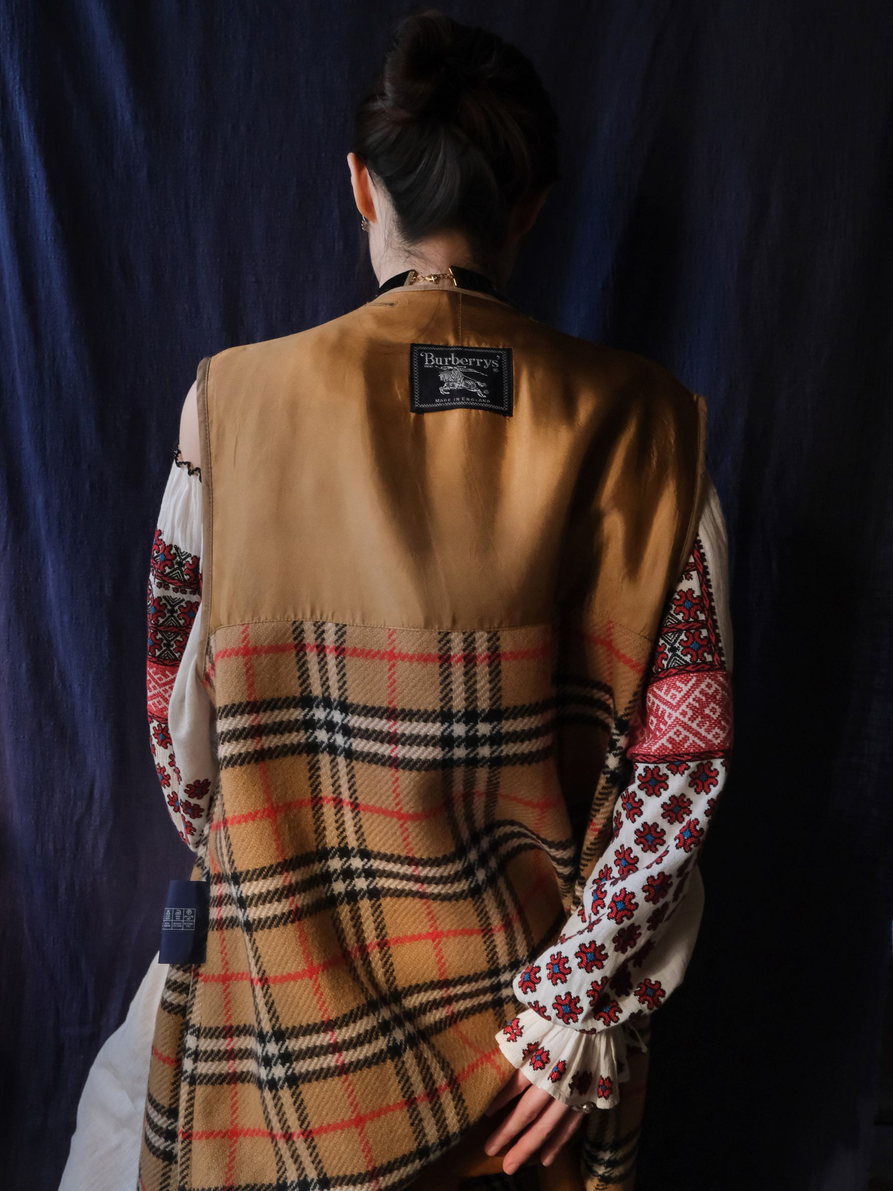 1990's Burberry Women's W-Trench Coat Burberrys / 女性風衣