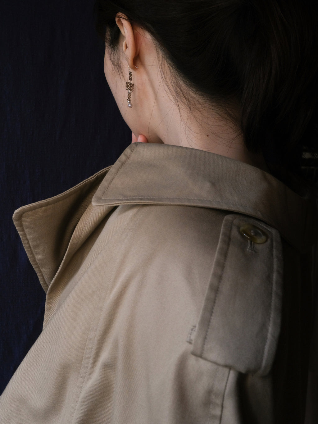 1990's Burberry Women's W-Trench Coat Burberrys / 女性風衣