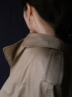 1990's Burberry Women's W-Trench Coat Burberrys / 女性風衣