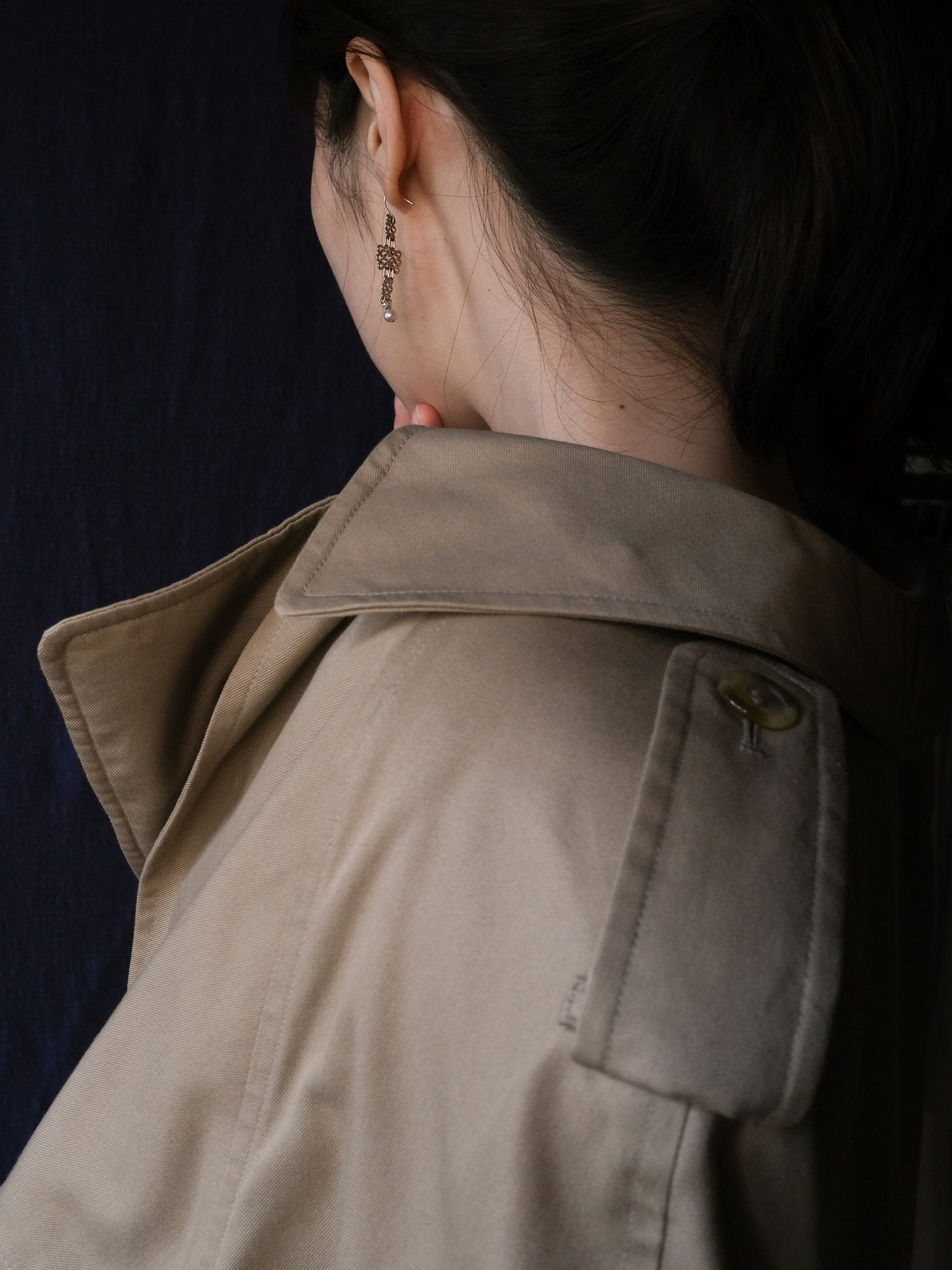 1990's Burberry Women's W-Trench Coat Burberrys / 女性風衣