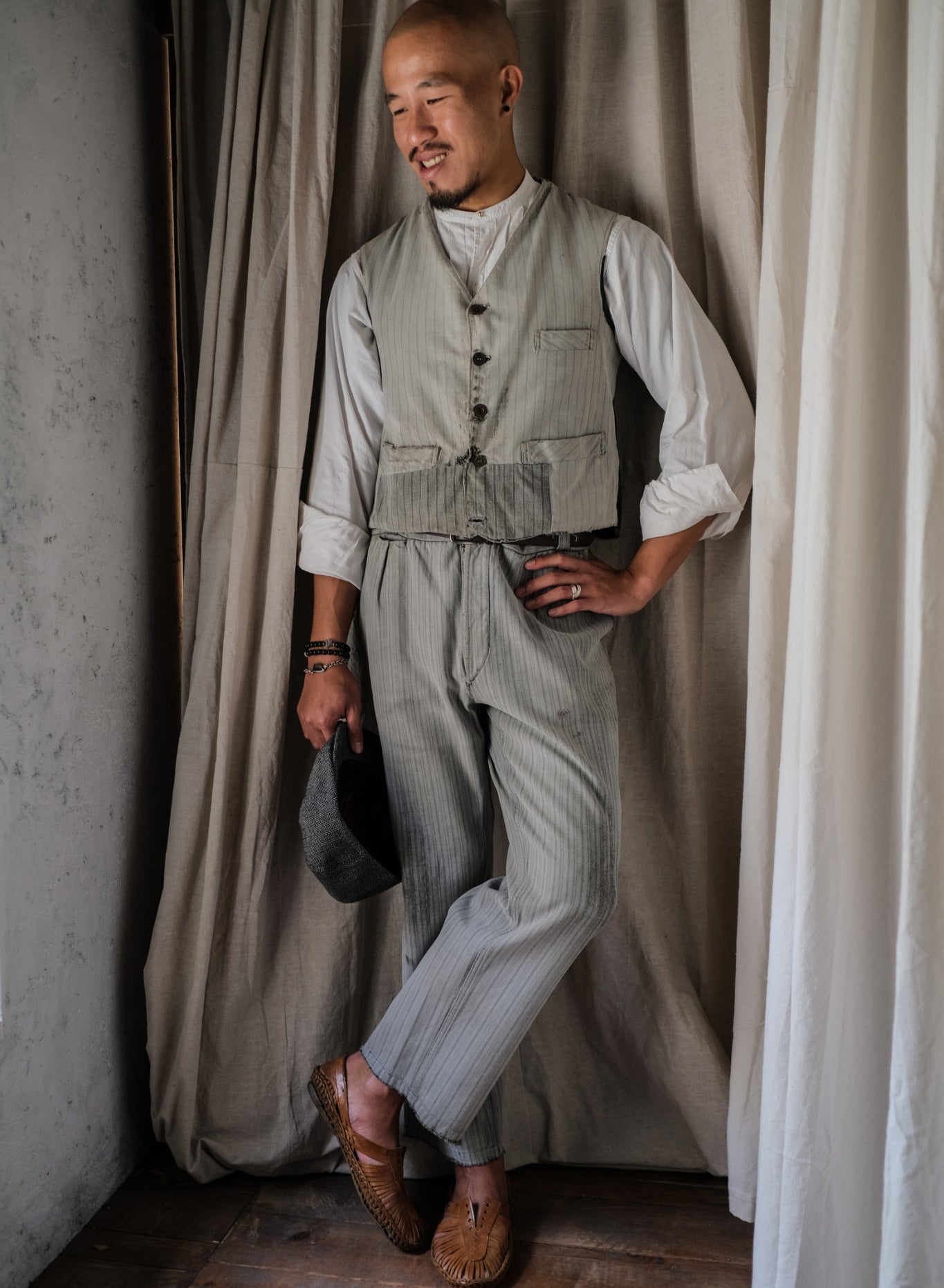 1950’s " Dumont-d'Urville" French Farmer Worker Trousers / 法國農用工作褲