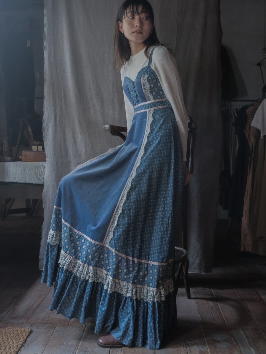 1970’s "Gunne Sax" Sundress / 1970's "Gunne Sax"夏季洋裝