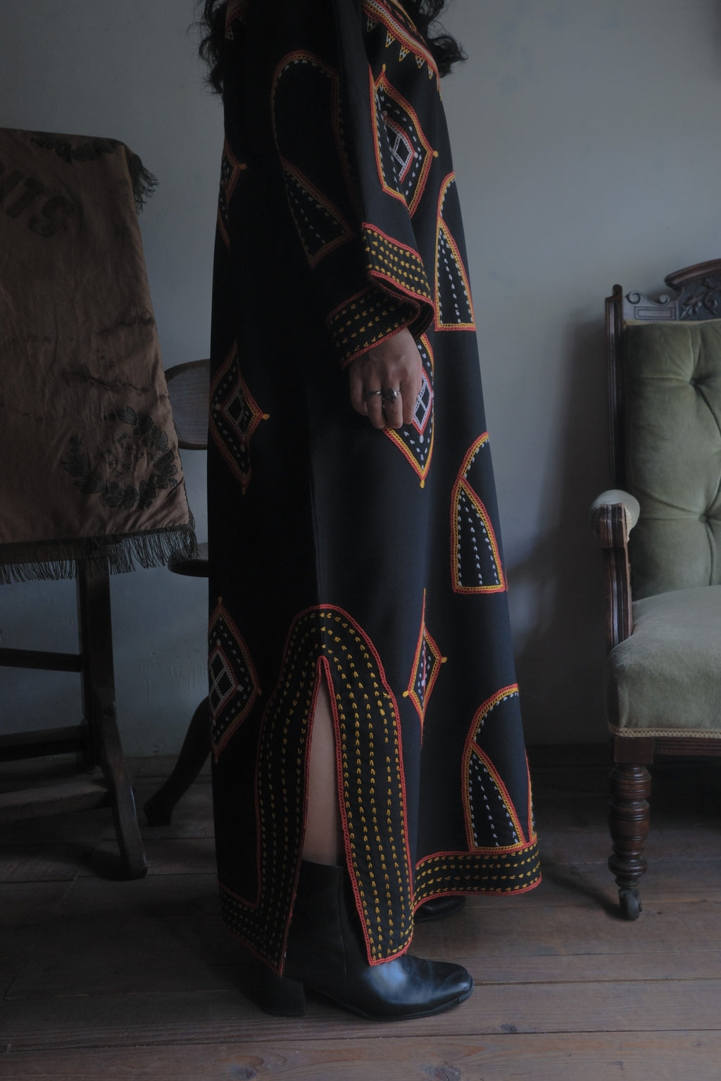1980's Cameroon Folk Smock "Toghu" / 喀麥隆民族罩衫“Toghu”