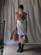 Vintage European Embroidered Apron / 歐洲刺繡圍裙