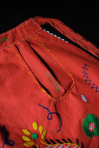 Vintage Portuguese Embroidered Apron / 葡萄牙刺繡圍裙