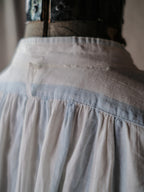 1920-1930’s France Faded Stripe Dress Shirt / 法國褪色條紋禮服襯衫
