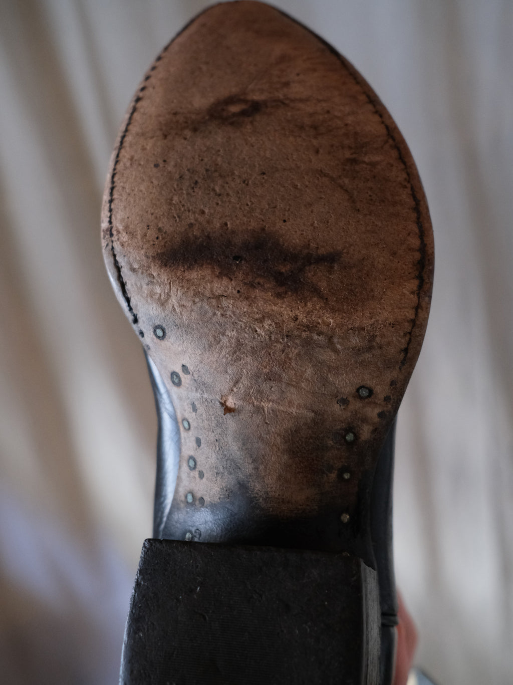 REMINGTON Classic Embroidered Cowboy Boots 經典西部圖紋刺繡黑色西部靴