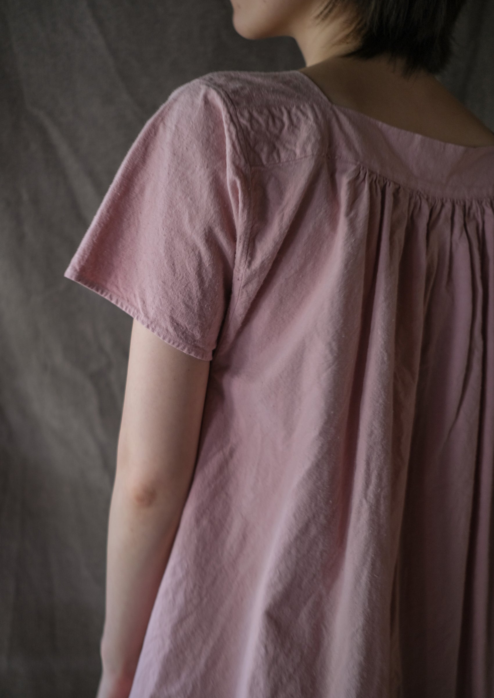 Europe Cotton Night Dress Over Dyed  後染歐洲睡衣洋裝