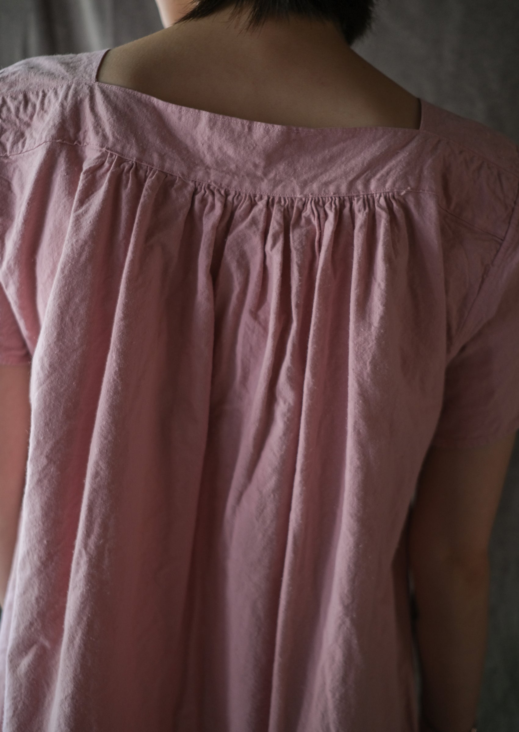 Europe Cotton Night Dress Over Dyed  後染歐洲睡衣洋裝