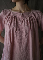 Europe Cotton Night Dress Over Dyed  後染歐洲睡衣洋裝