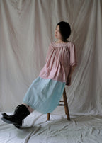 Europe Cotton Night Dress Over Dyed  後染歐洲睡衣洋裝