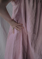 Europe Linen Night Dress Over Dyed  後染歐洲睡衣洋裝