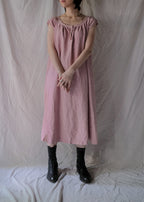 Europe Linen Night Dress Over Dyed  後染歐洲睡衣洋裝