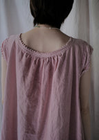 Europe Linen Night Dress Over Dyed  後染歐洲睡衣洋裝