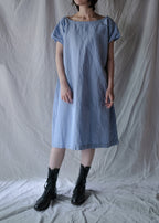 Europe Cotton Linen Night Dress Over Dyed  後染歐洲睡衣洋裝