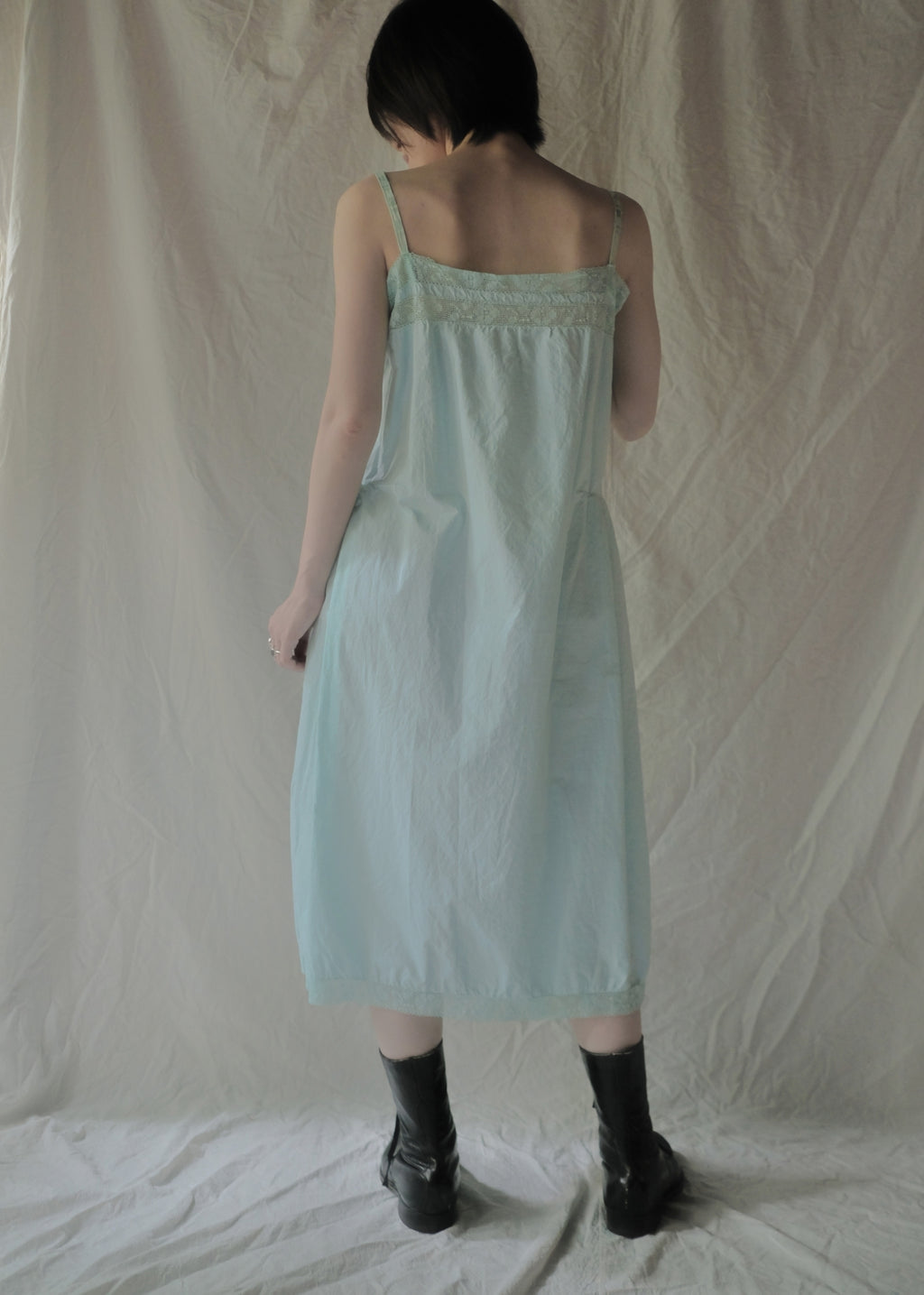 Europe Cotton Night Dress Over Dyed  後染歐洲睡衣洋裝