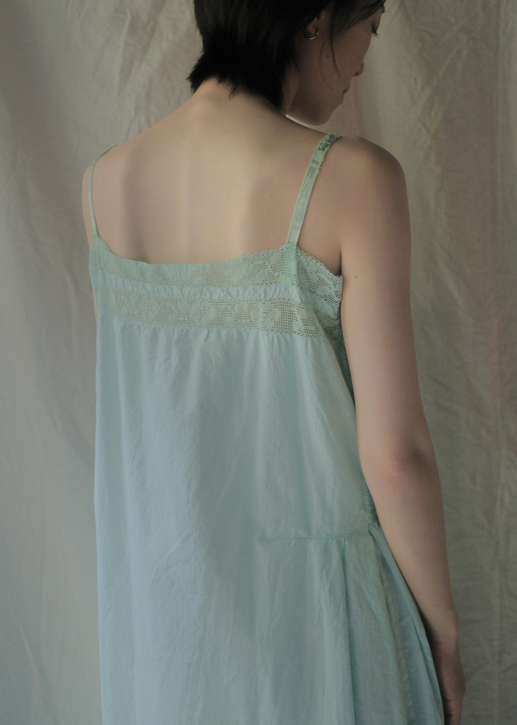 Europe Cotton Night Dress Over Dyed  後染歐洲睡衣洋裝