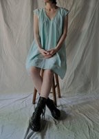 Europe Cotton Night Dress Over Dyed  後染歐洲睡衣洋裝