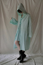 Overdyed 50-60’s Romania Army Strap Snow Parka   後染50-60's 羅馬尼亞軍用雪地大衣