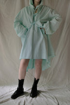 Overdyed 50-60’s Romania Army Strap Snow Parka   後染50-60's 羅馬尼亞軍用雪地大衣
