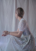 Vintage Lace Maxi Dress / 透膚蕾絲長裙