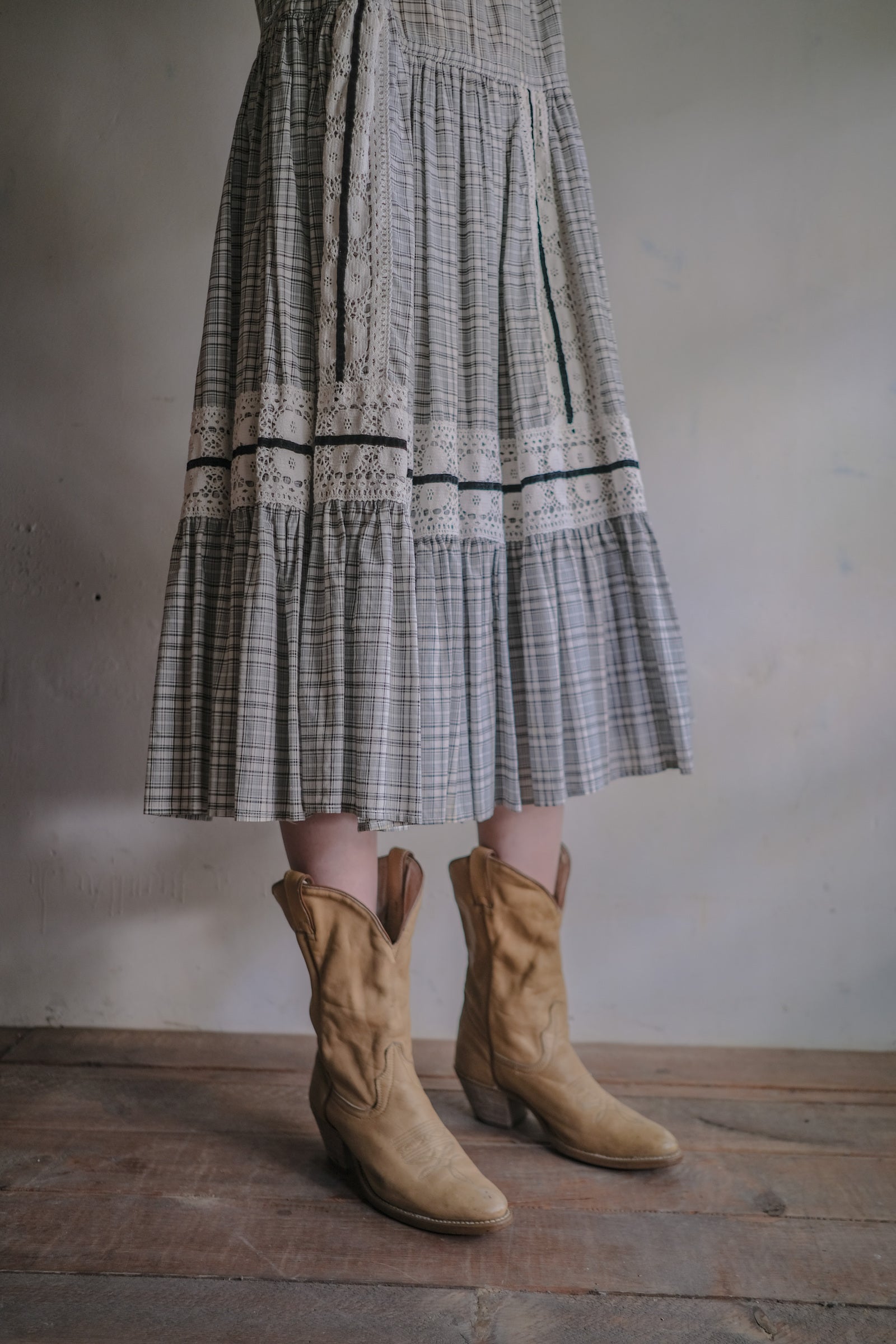 1950’s ‘Faye Creations’ Western Patio Dress / 西部鄉村風格洋裝