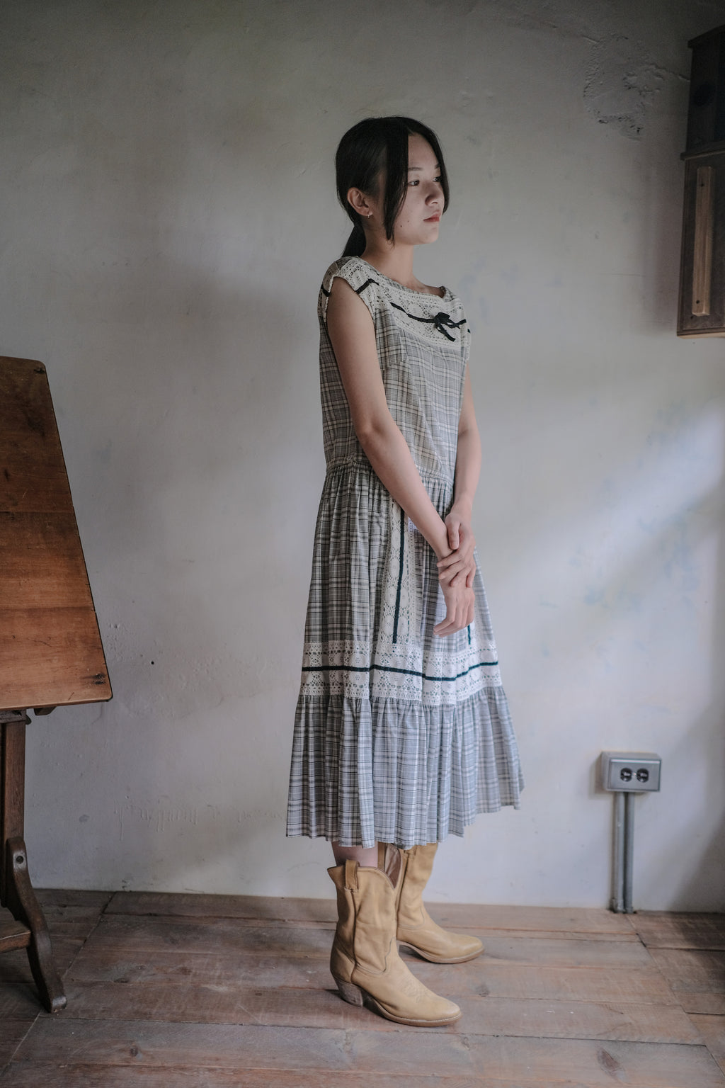 1950’s ‘Faye Creations’ Western Patio Dress / 西部鄉村風格洋裝