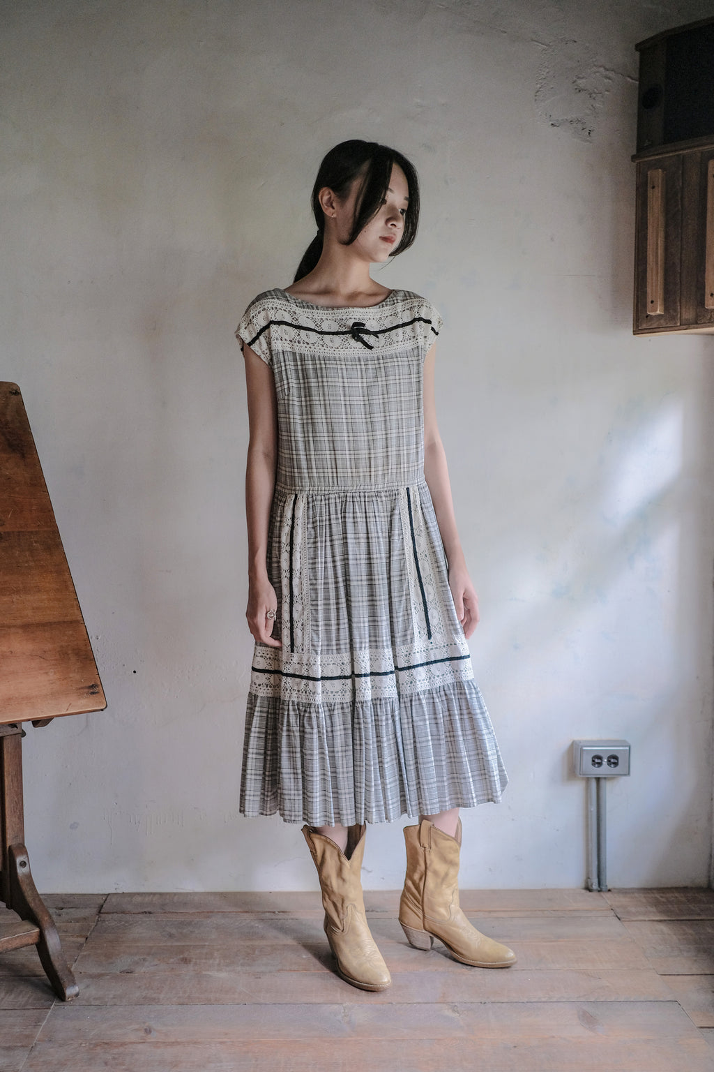 1950’s ‘Faye Creations’ Western Patio Dress / 西部鄉村風格洋裝