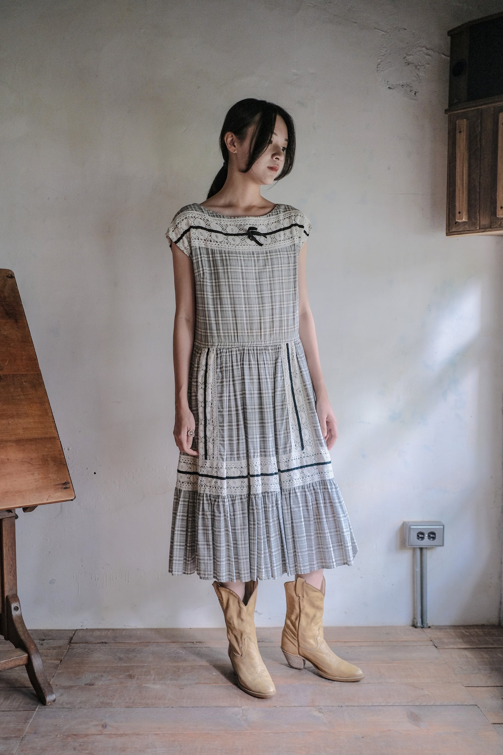 1950’s ‘Faye Creations’ Western Patio Dress / 西部鄉村風格洋裝