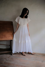 1970’s ´PENELOPE ´ Cotton Gauze Maxi Dress / 棉質薄紗長洋