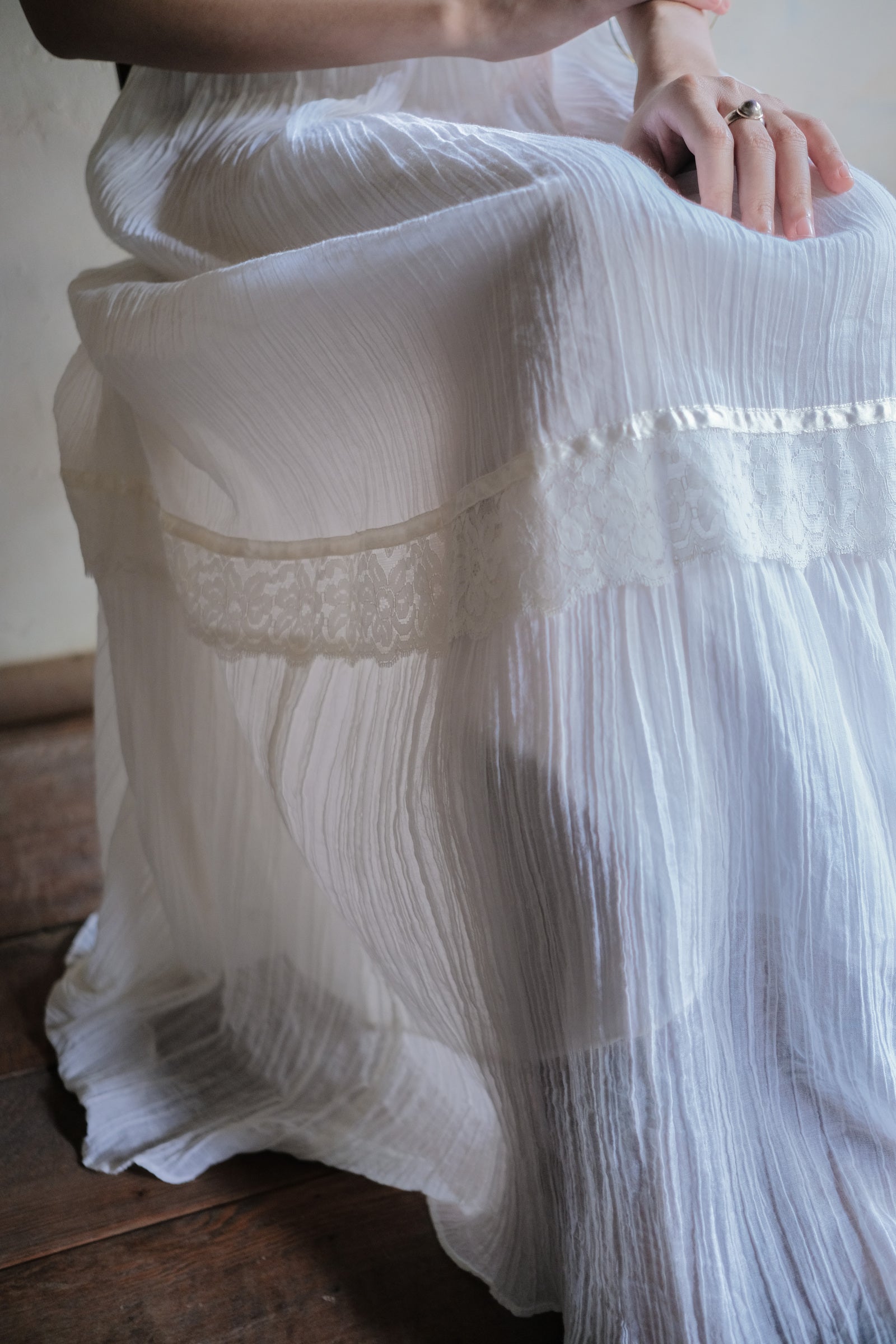 1970’s ´PENELOPE ´ Cotton Gauze Maxi Dress / 棉質薄紗長洋