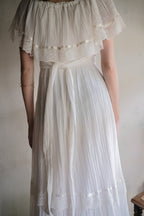 1970’s ´PENELOPE ´ Cotton Gauze Maxi Dress / 棉質薄紗長洋