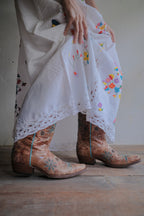 Vintage Mexican Maxi Dress / 墨西哥刺繡長裙