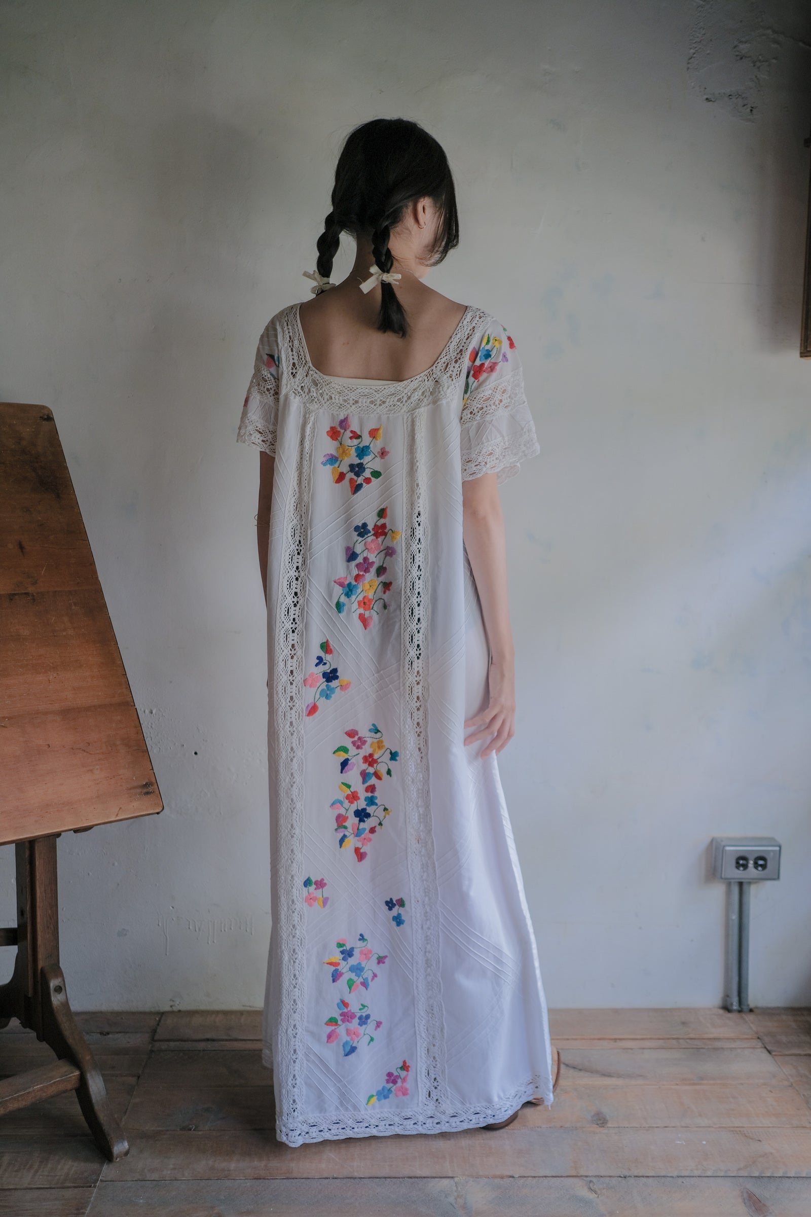Vintage Mexican Maxi Dress / 墨西哥刺繡長裙