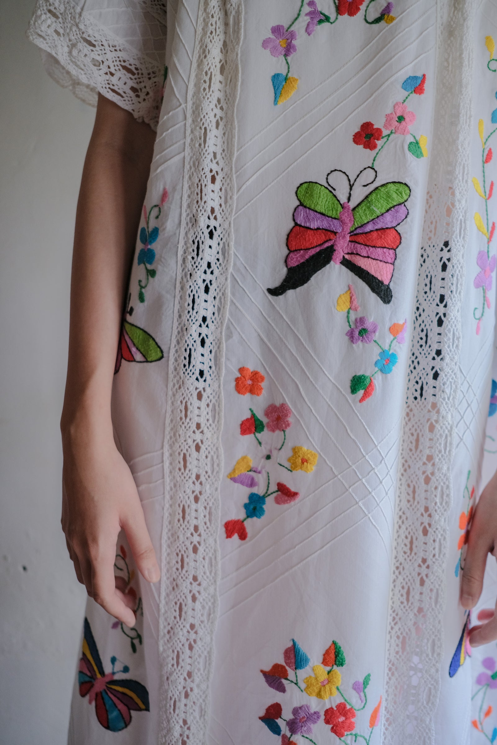 Vintage Mexican Maxi Dress / 墨西哥刺繡長裙