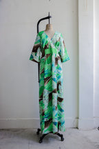1980’s 'Penneys Hawaiian' Print Dress / 'Penneys Hawaiian' 夢湖印花長裙