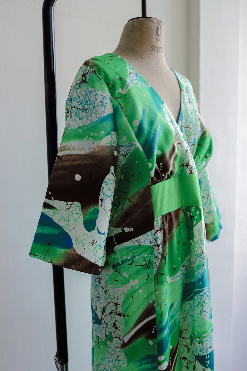 1980’s 'Penneys Hawaiian' Print Dress / 'Penneys Hawaiian' 夢湖印花長裙