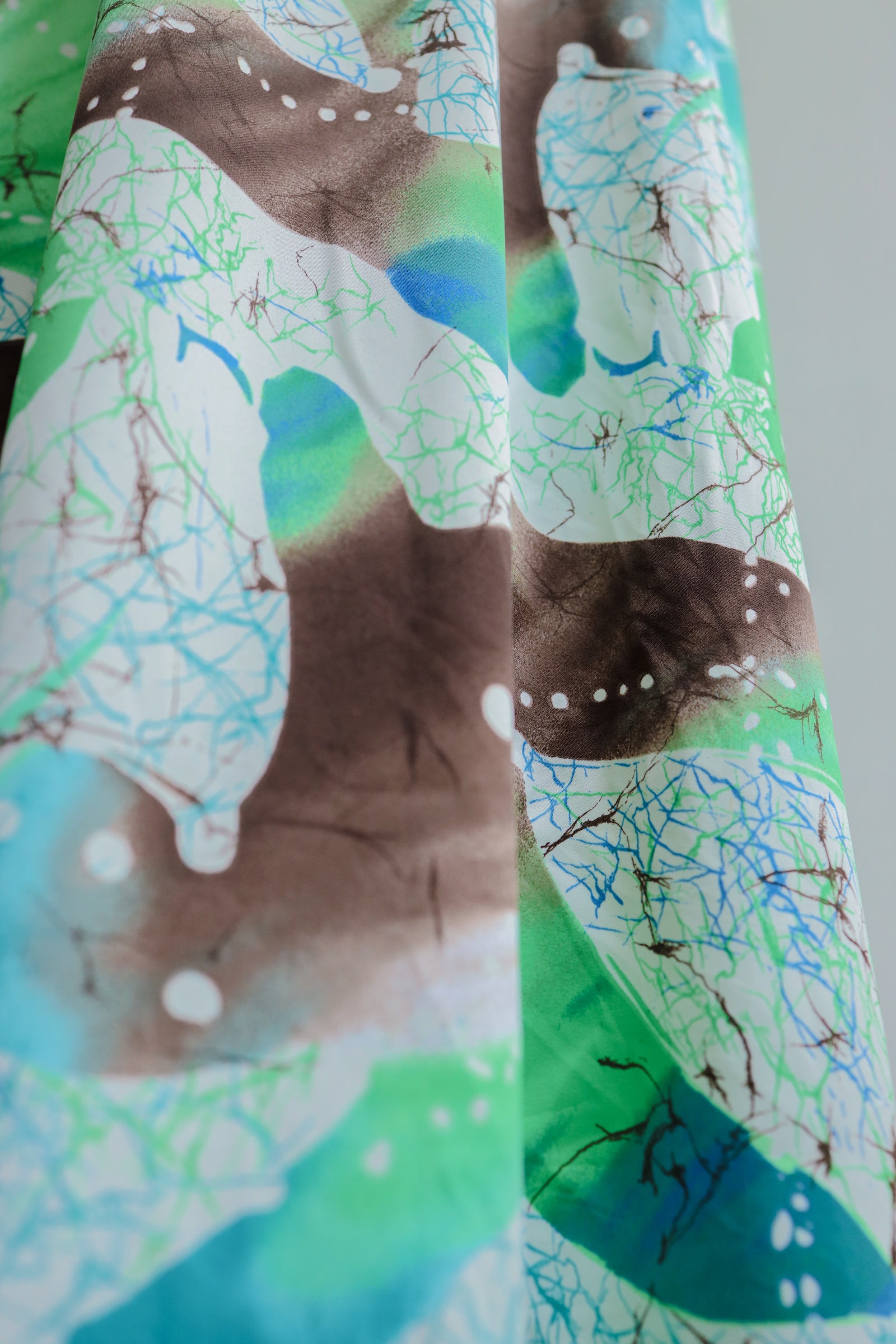 1980’s 'Penneys Hawaiian' Print Dress / 'Penneys Hawaiian' 夢湖印花長裙